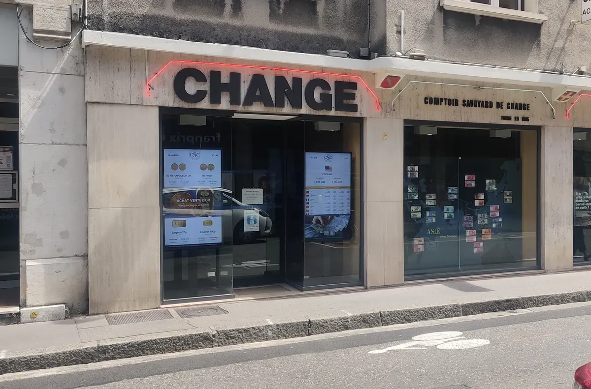 Comptoir Savoyard de Change — Marchand d'or à Annecy